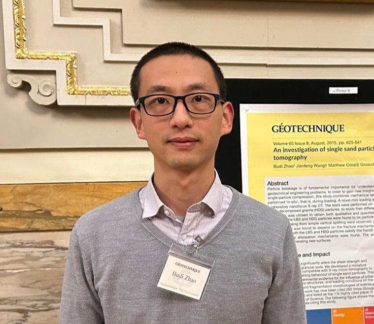 Dr. Budi Zhao, Early Career Award winnder